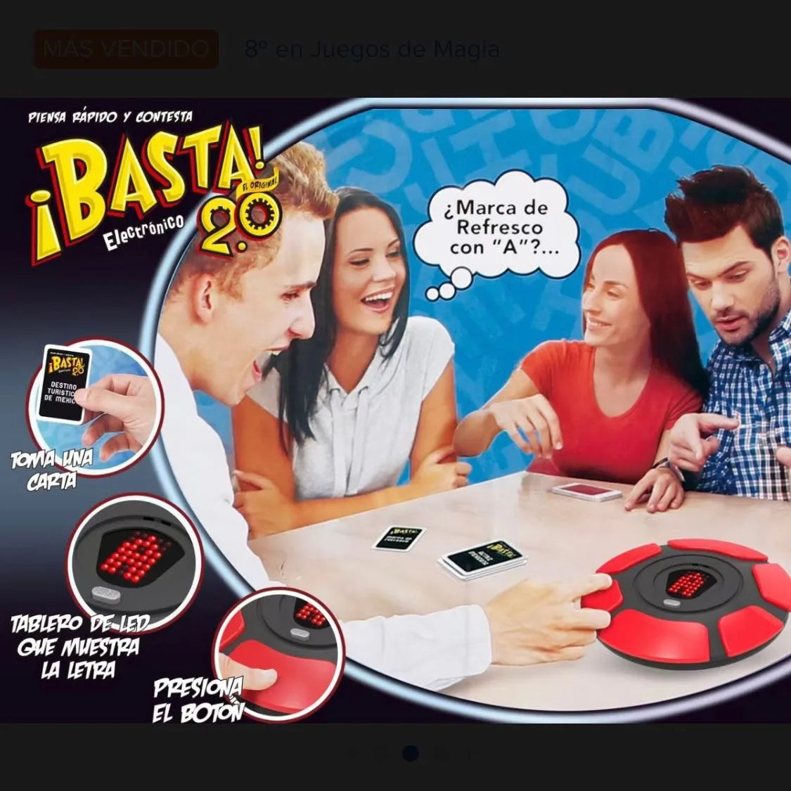 Juego de mesa ¡Basta! Versión electrónica