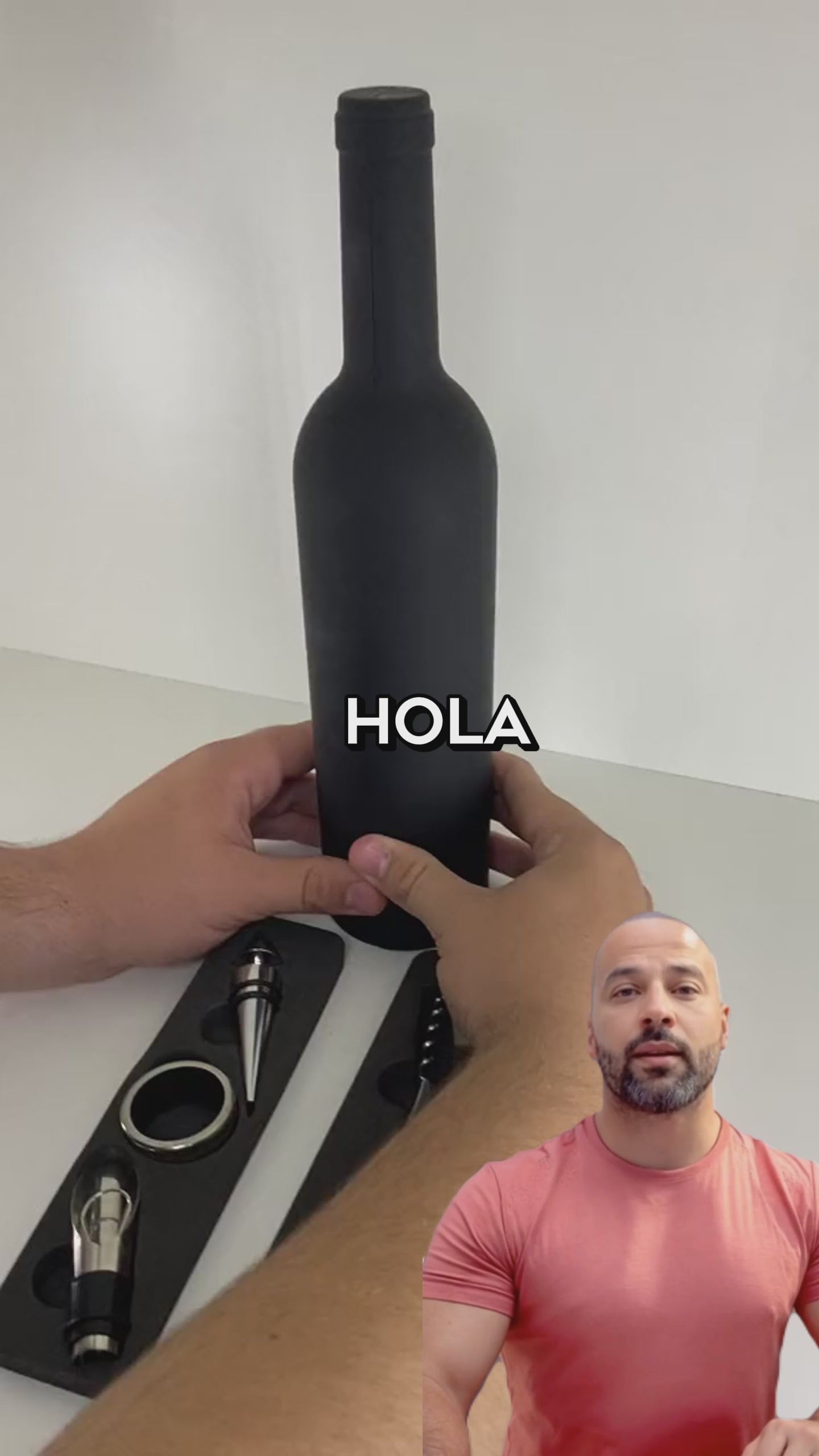 Kit Botella 5 Piezas para Licores